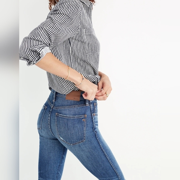 Madewell 9" High-Rise Skinny Jeans in Allegra Wash … - Picture 1 of 13